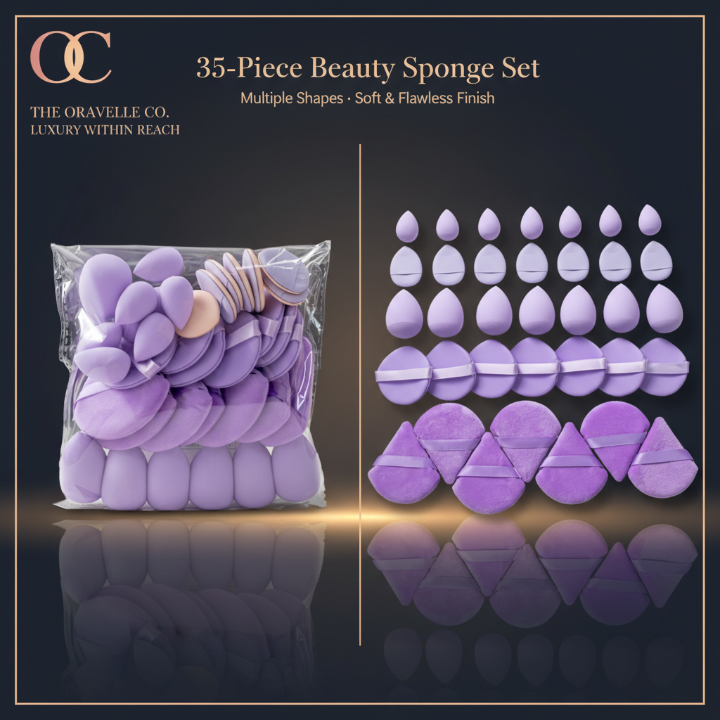 35-Piece Beauty Sponge Set – Fresh Generation – The Oravelle Co