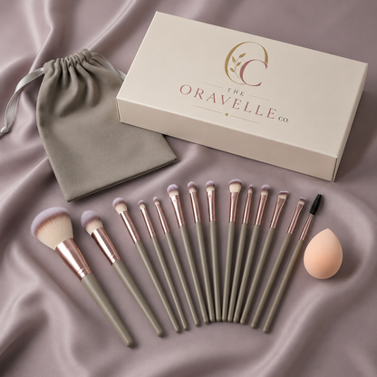 The Oravelle Co. | The Flawless Finish Collection (Makeup Brush Set)