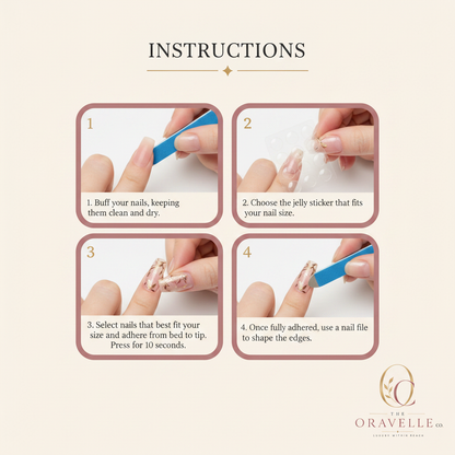 Corrected Premium Nail Instructions Card