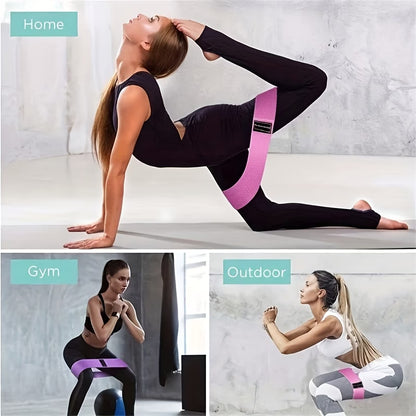 The Oravelle Co | 3PCS Leg & Butt Lifting Non-Slip Resistance Bands