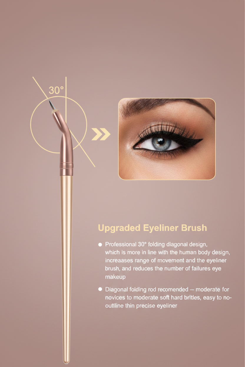 The Flawless Finish Collection makeup brush detail and application guide