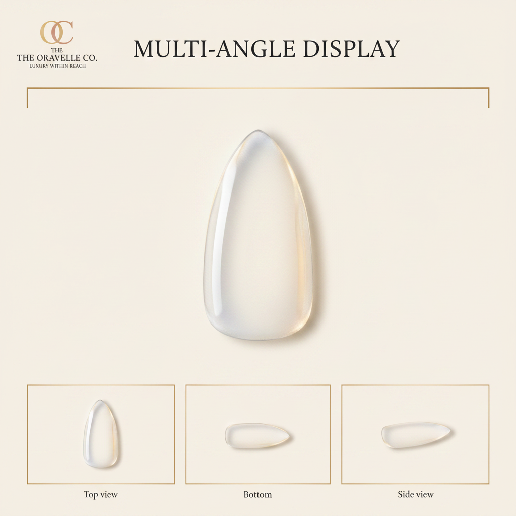 Multi-Angle Display – Ivory Background – The Oravelle Co